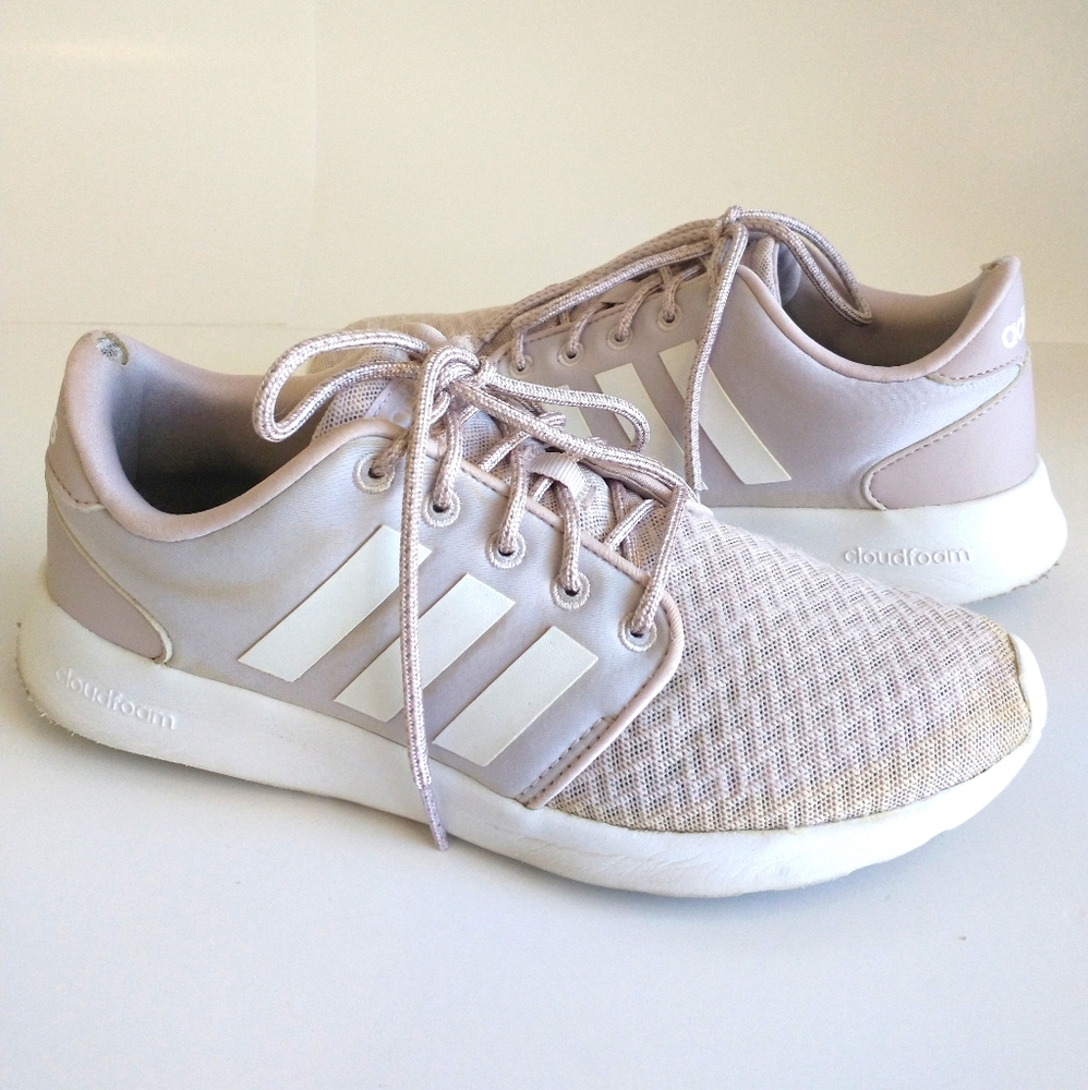 Adidas Purple QT Racer Women's Sneakers - Picture 2 of 11